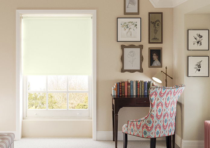 Trinity (Blackout), Ivory - Twist&Fit Roller Blind - Image 3